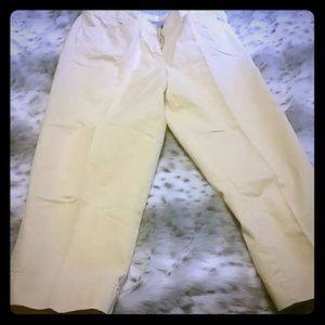 Yellow Capri pants